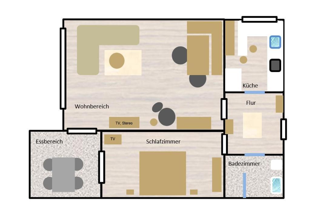Ferienwohnung Sperling 奥伯斯特多夫 外观 照片